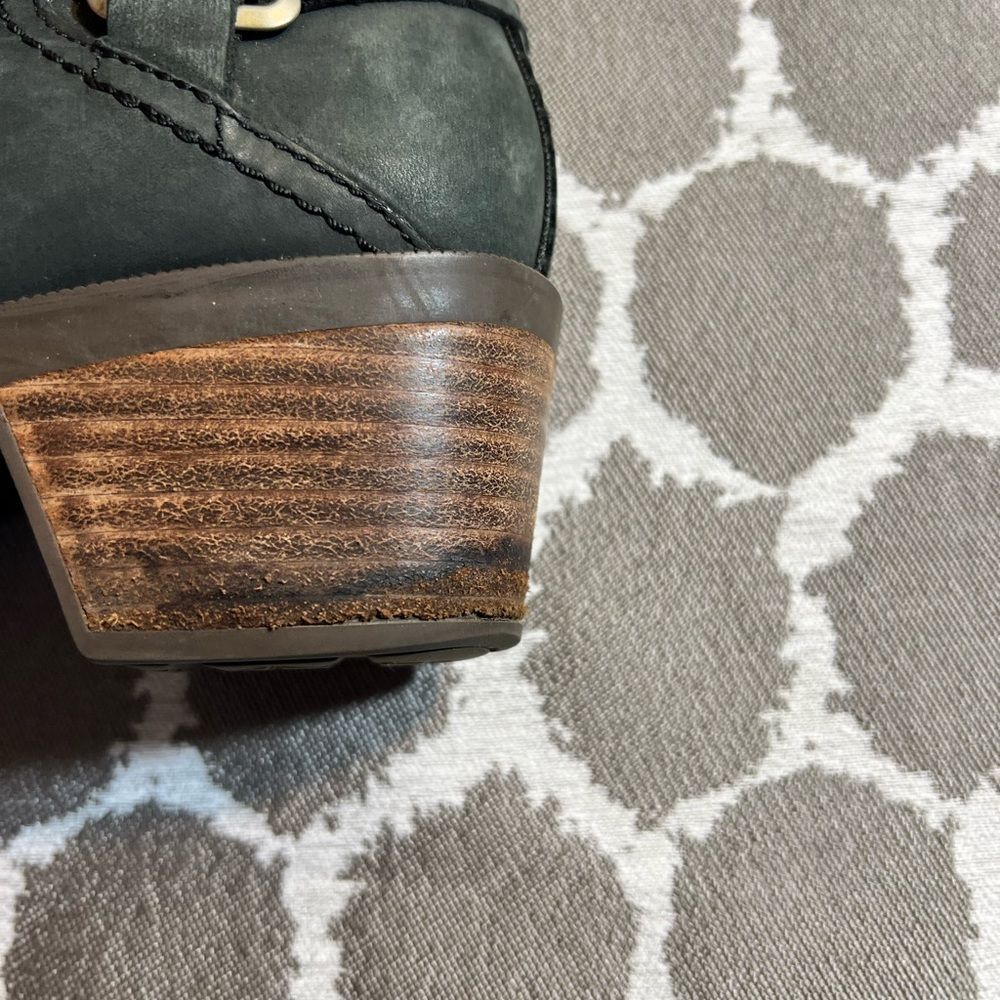 Teva Gray Ankle Booties with Side Zipper - Picture 4 of 9
